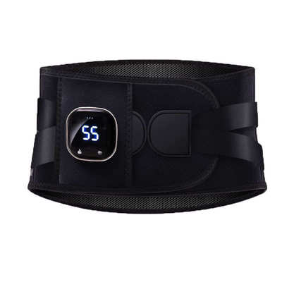 腰部腹部按摩器劳损支撑护腰带震动加热保暖暖宫热敷按摩腰带
