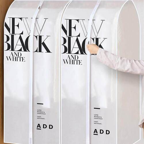 dust cover hanging bag clothes wardrobe防尘罩挂衣袋衣服家用