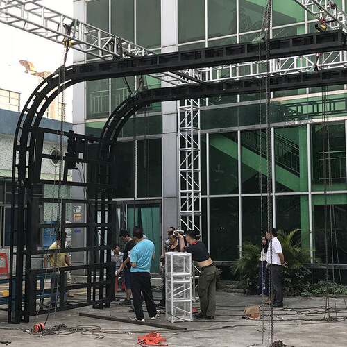 室外演金出舞台铝合金架台架轻便实用铝合舞台桁升降铝26合金桁架