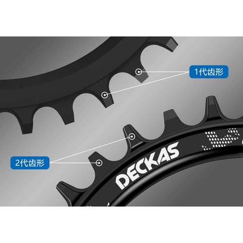 FOVNO DECKAS公路车盘片BCD110单盘正负齿齿盘36/38/40/42/46/50