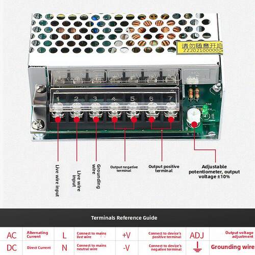 正品N至vv 380V24V开关电源G-75W1202W800W-4V 5A电梯电机集中直