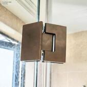 304不锈钢双向实心铰炼玻璃门淋浴房90度无框玻璃铰炼浴室夹180