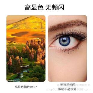 现代简约方形奶酪书房卧室儿童房滚塑全光谱护眼奶油风吸顶灯