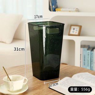 花瓶亚克力醒大号花桶法式养鲜花透明花店家用醒花桶花筒深水