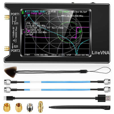 LiteVNA 6G 矢量网络分析仪 NanoVNA升级 50k-6.3GHz VNA 网分