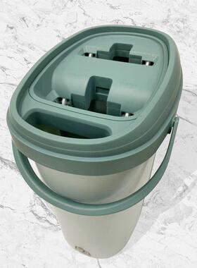 懒人平o板拖把家用免手洗一净拖把桶吸水拖把838装Al拖azy套mp