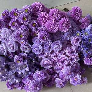 按堆的拍我 仿真花 婚庆居家装饰假花 绢花 多种色系