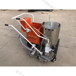 自动齿轮传动人行道标线机 马路标线划线设备 手推式 热熔划线机