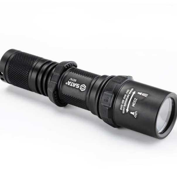 厂家直销SATA/世达 调焦充电式手电筒480LM 90747