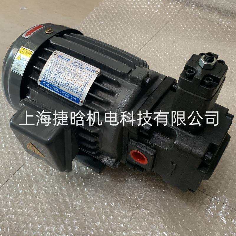 ELITE油泵电机组 3HP-4P 50T-23-FR-X VP-12-FA1 液压系统油泵
