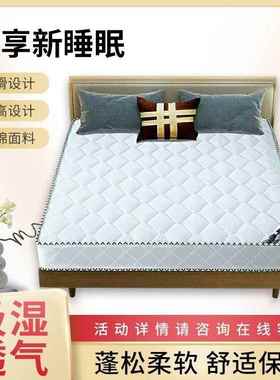 垫软.硬两用20cm厚1米185mGAG双人家.经济型单人床椰棕弹簧床