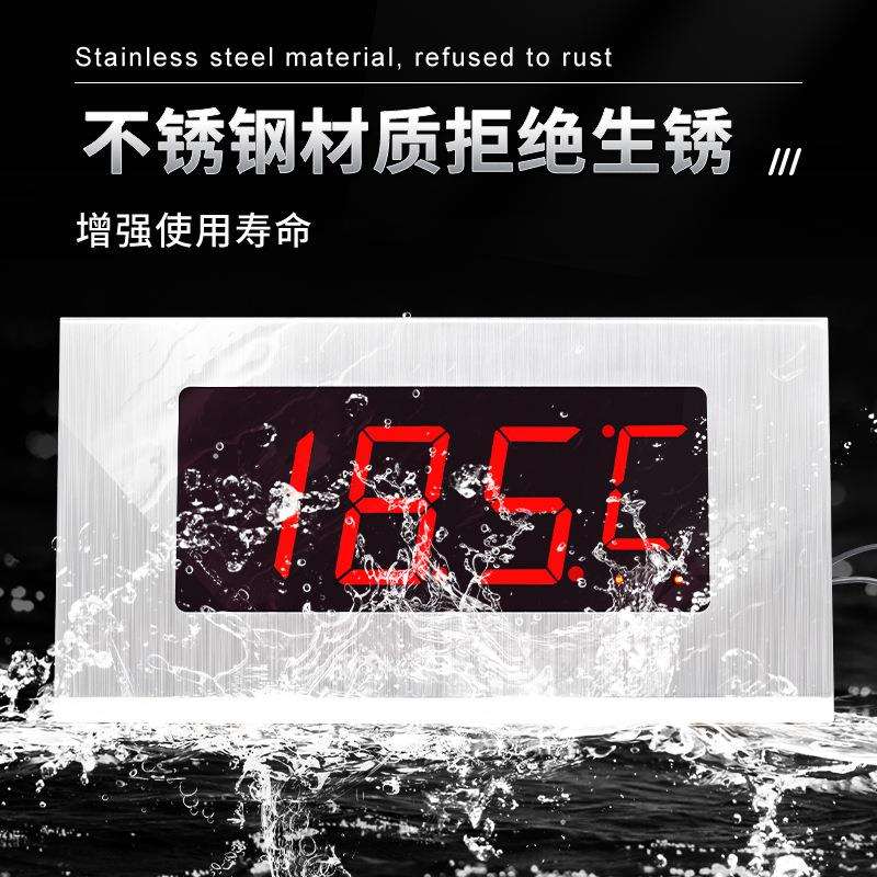 970/980系列 浴池泳池温度显示器水池泳池专用水温计桑拿房温度表