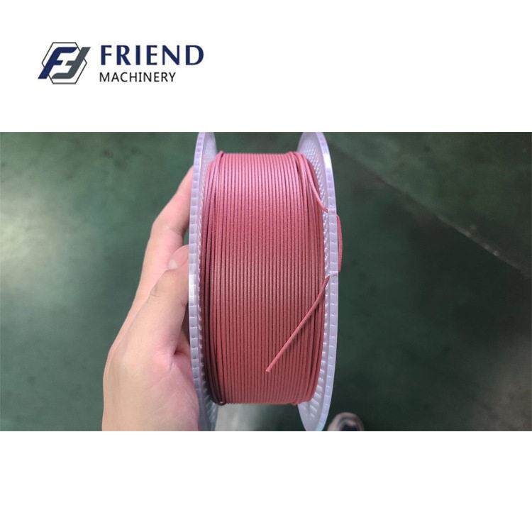 PLA/PA+碳纤/玻纤3D打印丝耗材挤出生产线设备