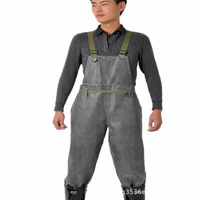 坑道服煤矿作业矿井隧道防水橡胶分体雨衣背带雨裤劳保防护分体式