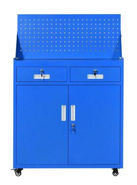 厚工二斗门工具柜汽车维修BC-GJC-4车间位车加带抽屉工具双车铁皮