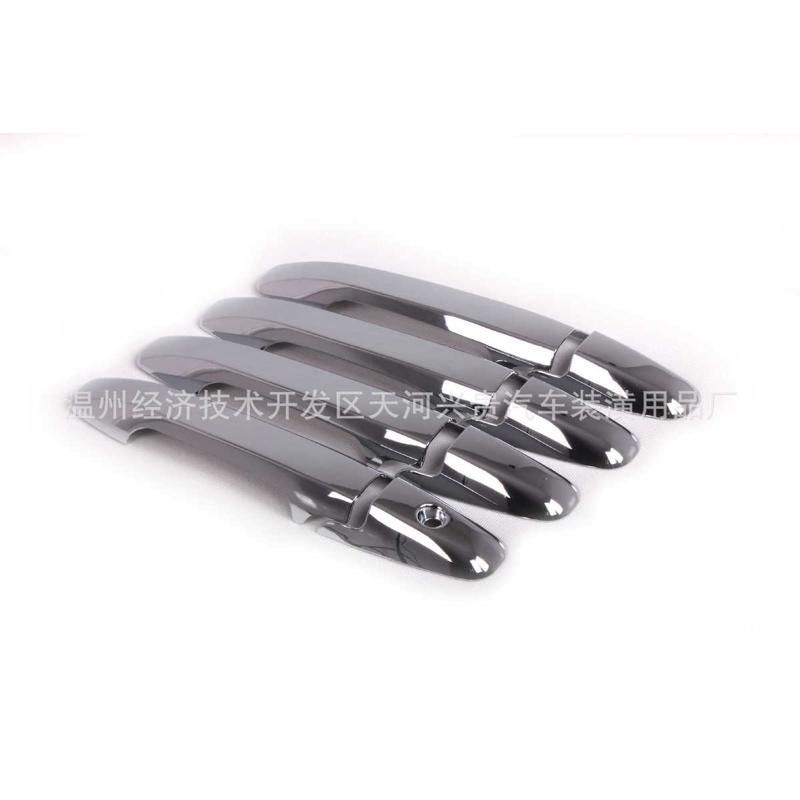 适用于2007思域车门拉手门把手改装车身装饰件ABS电镀