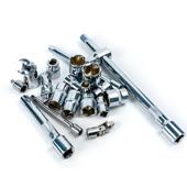 216件汽车修理工具套筒套装 修理工具盒 棘轮扳手汽修组合工具套装