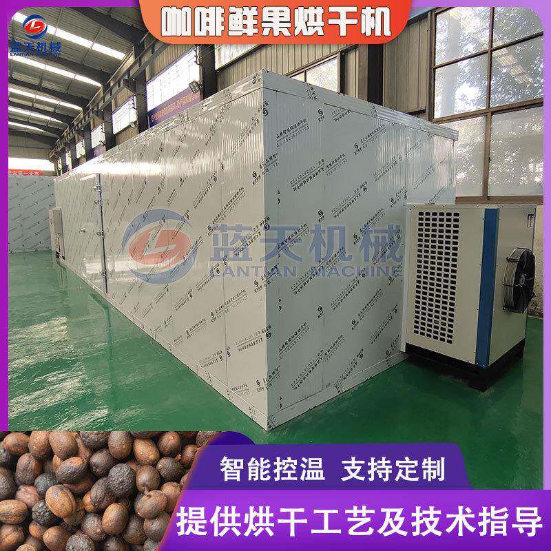 咖啡鲜果烘干机 咖啡樱桃烧颗粒烘干房 Coffee fresh fruit dryer