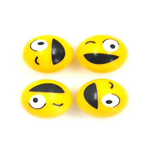 汽车改装气门嘴帽 俏皮笑脸气门嘴帽 通用气门盖帽 轮胎帽 气嘴盖