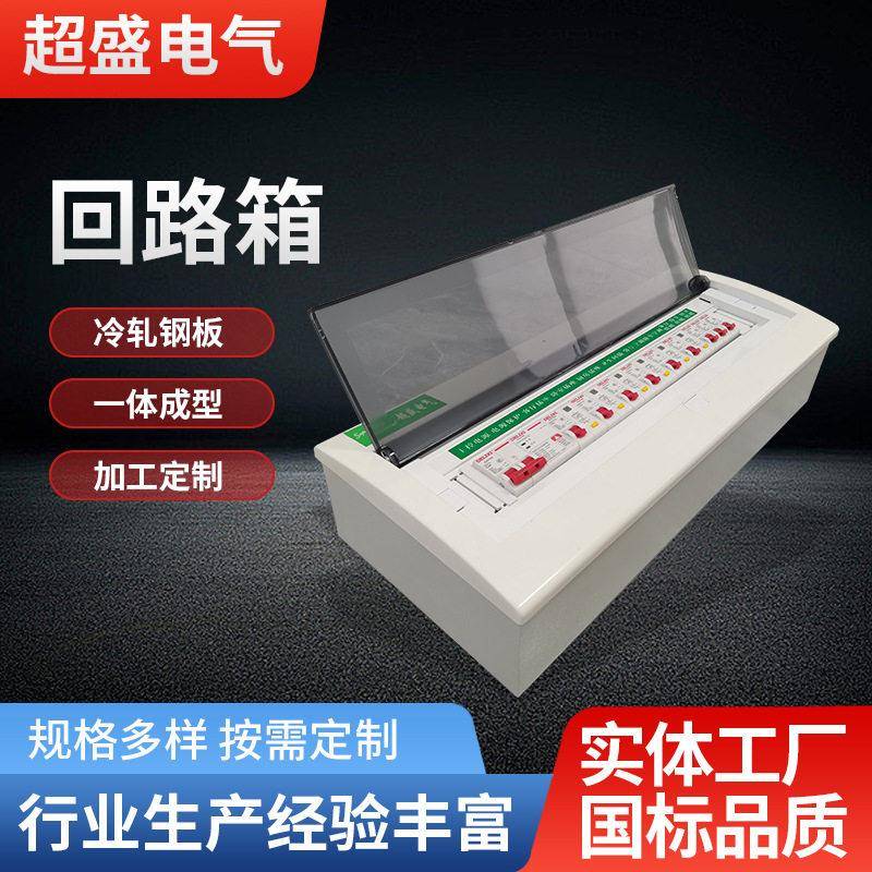 配电箱厂家供应冷轧钢板明装暗装工程分户箱家用PZ30回路箱三相