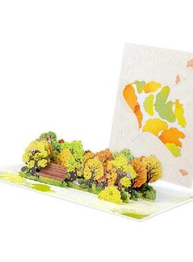 Popup Flower Greeting Card with Envelope for Birthday