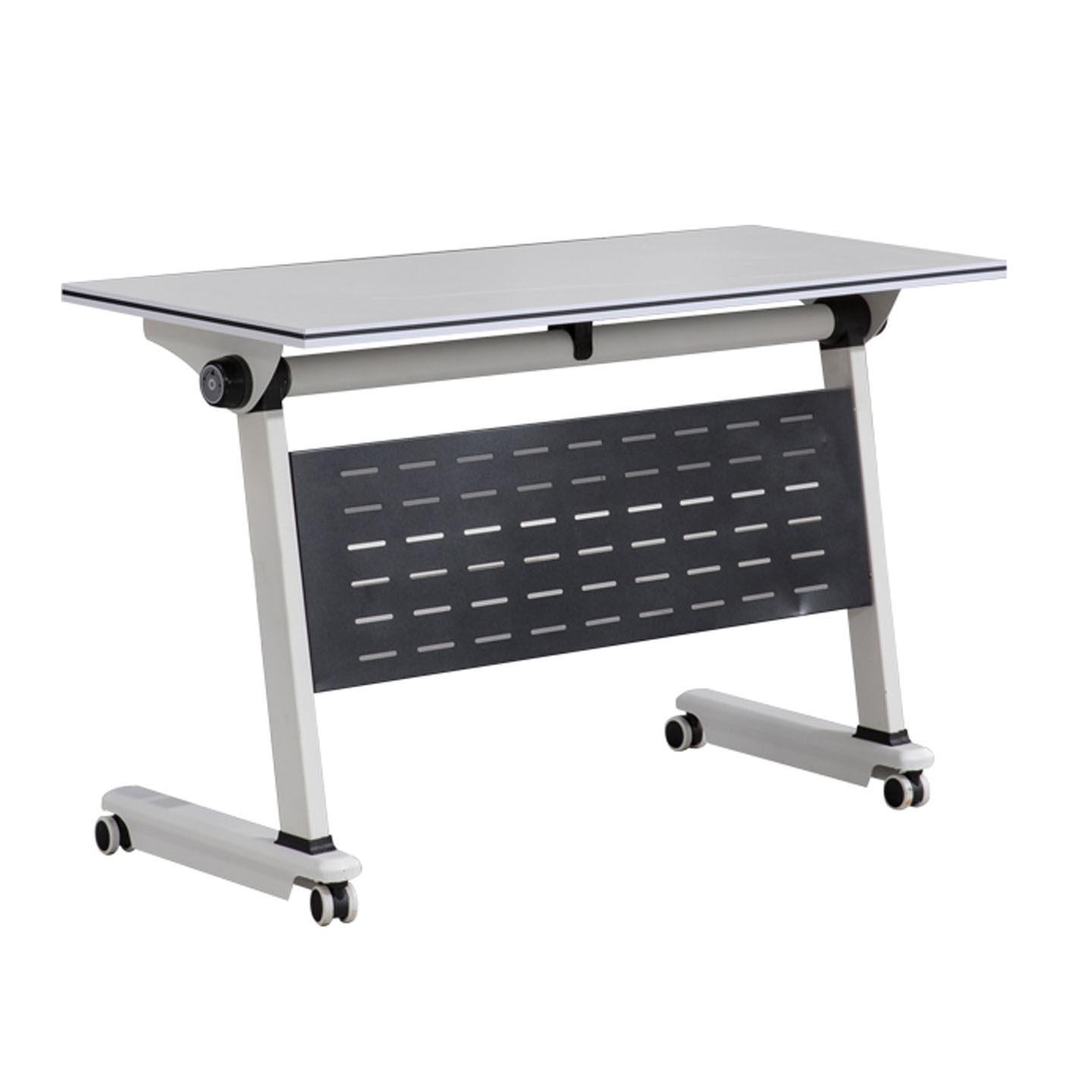 办公折叠培训桌多功能组合拼接会议桌长条阅览桌培训机构课桌滑轮
