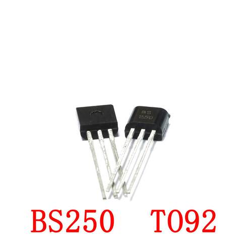 全新原装 BS250 MOS管 场效电晶体 P沟道 晶体管 直插TO-92 可直