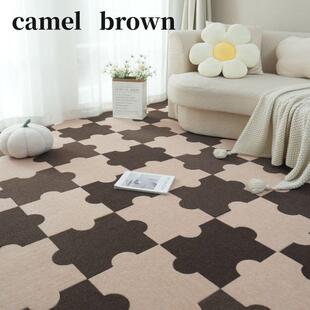 拼接积木地毯客厅床边卧室家用儿童房间满铺方块大面积地垫