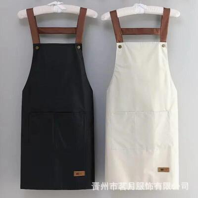 Kitchen Waterproof and Oilproof Apron Men and Women Cooking