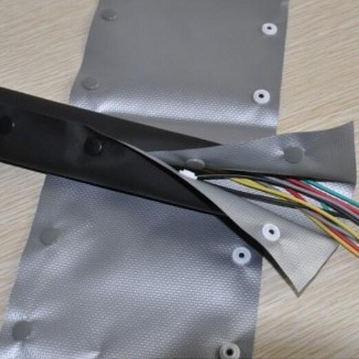 VC扣式结束带/钮扣捆线绑带P/塑料电卷无品牌/式束线带HPC/FBT灰+