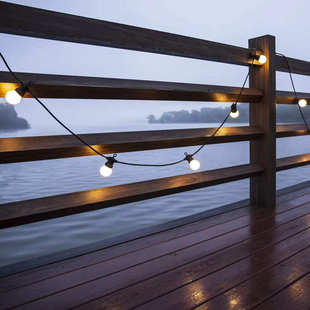 G50球泡灯串LED圆球彩灯低压户外防水圣诞节日布置家用庭院装 饰灯