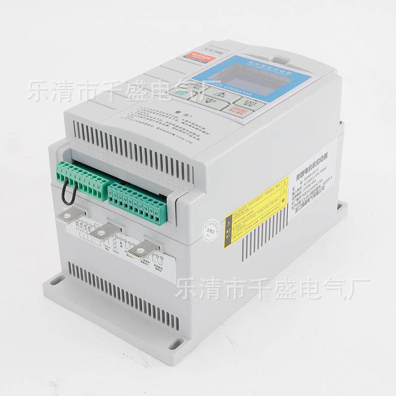 GE300在线软启动器水泵电机风机三相380v降压软启动器30/55/110kw