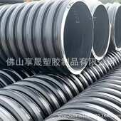 高承压连续双高dn300排水管排污批发埋增强缠绕筋管pp聚乙烯 地