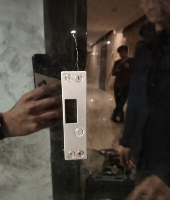 掌索玻璃门电子门锁双开木门指纹锁选购攻略需注意细节