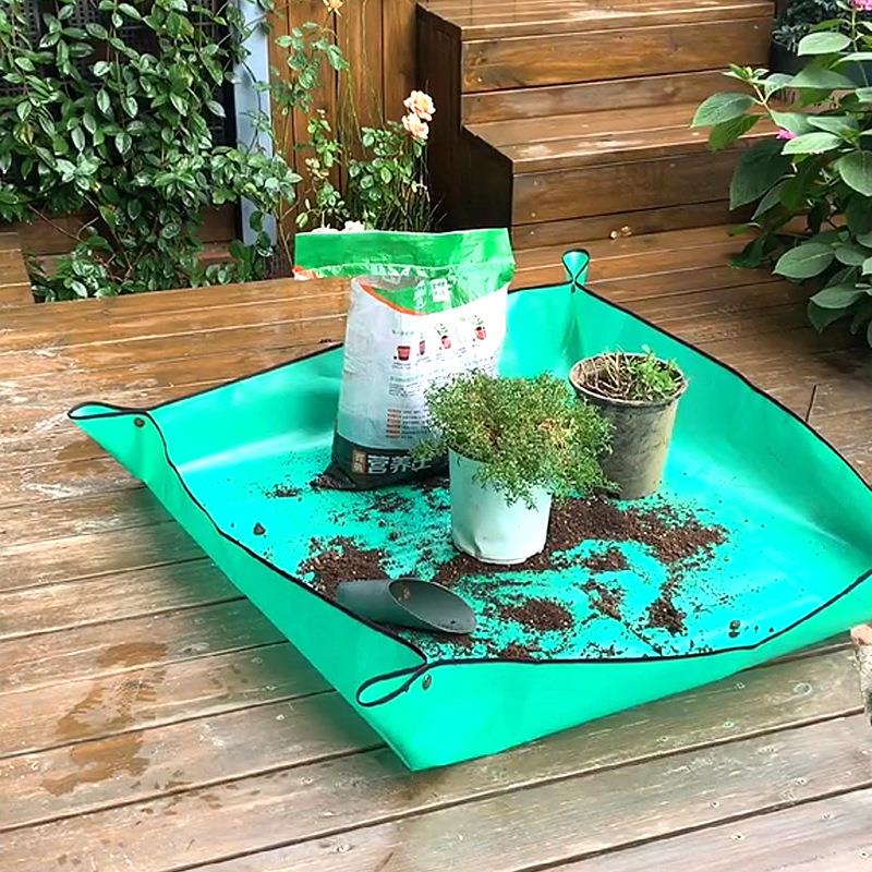 多肉换盆翻盆地垫家庭园艺地垫种植防水园艺换土垫操作垫園藝地墊