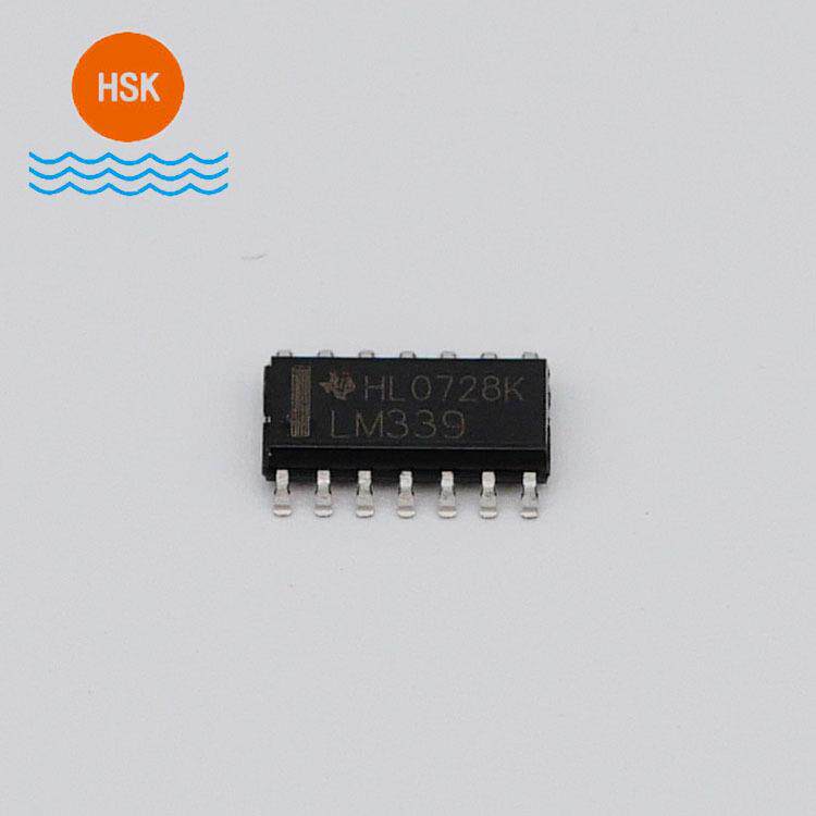 LM339四路电压比较器贴片SOP14封装