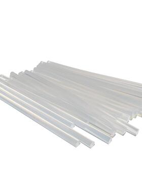 热高熔胶棒热熔胶2公/箱透明斤粘胶棒111DDFmm胶条7mm整箱