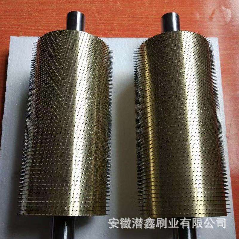 毛刷厂直供针辊 收缩膜打孔机排气圆筒针辊 热烫针辊铝箔刺孔