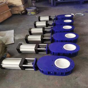 Z674TC 10CDN65气动陶瓷双闸板阀陶瓷出料阀