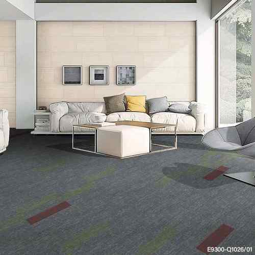 海办方公地毯尼龙拼接马块阻燃防隔静电商务音办公海马E930室厚地