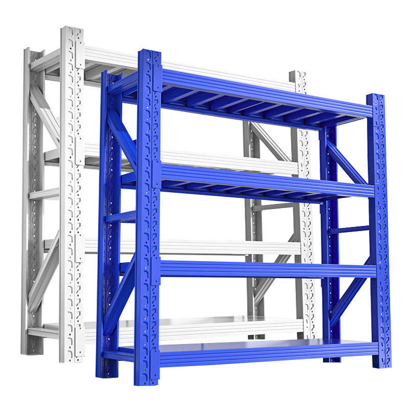 厂家批发包邮多层加厚层板货架置物架家用快递仓库仓储层板货架子