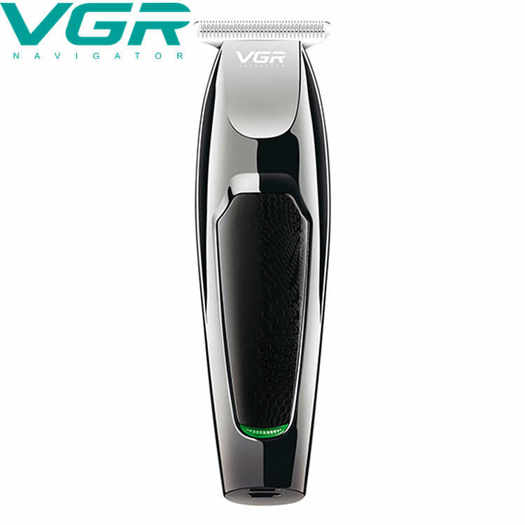 VGR030电动理发器跨境油头电推剪剃头0刀头雕刻光头理发推子批发