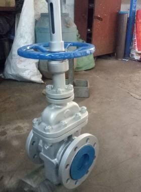 Z43F-64C铸钢法兰带导流孔平板闸阀手动平板闸阀DN400