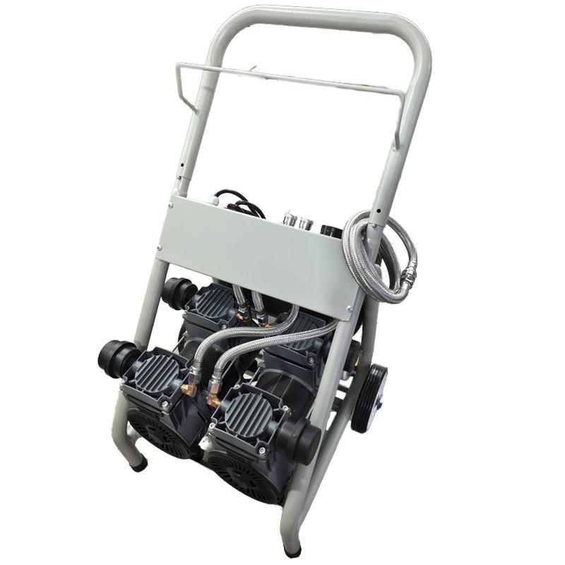 气泵空压机小型高压静音无油泵220V真石漆喷漆空气压缩机