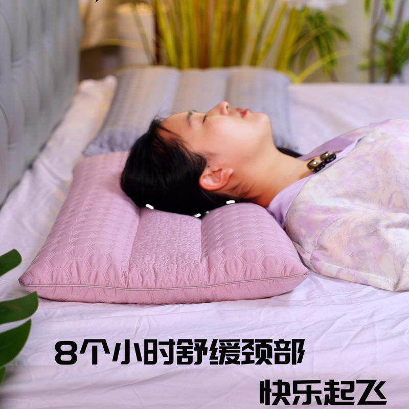 全荞麦壳枕48*74标准枕套护颈椎高枕低枕硬枕分区定型荞麦枕