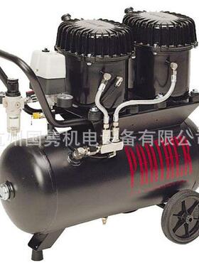 空压机P100/50AL双缸空压机低噪音微油空压机