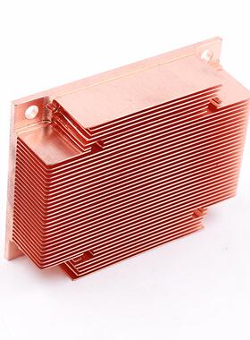 厂定高密齿铜 散热制片 数控铲齿散热器 铲片散EKN热器 家铲齿散