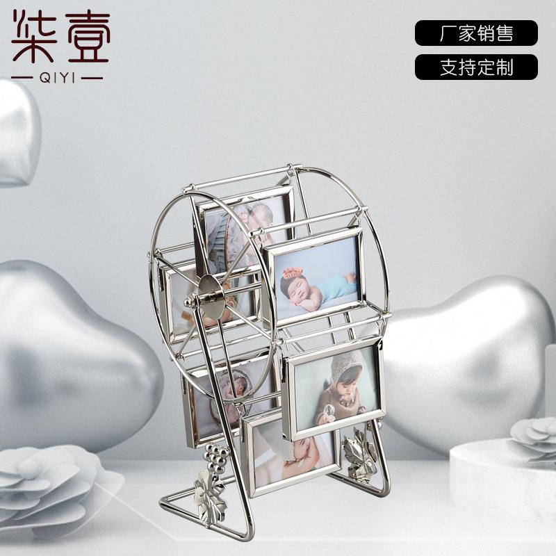 出口产品厂家金创意摩天轮相框大风车相框水车相框音乐相框