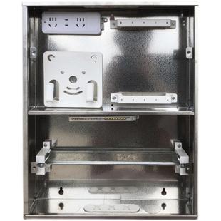 不锈钢强弱电一体配电箱弱电箱网络电箱盒回路配电箱开关盒明暗装