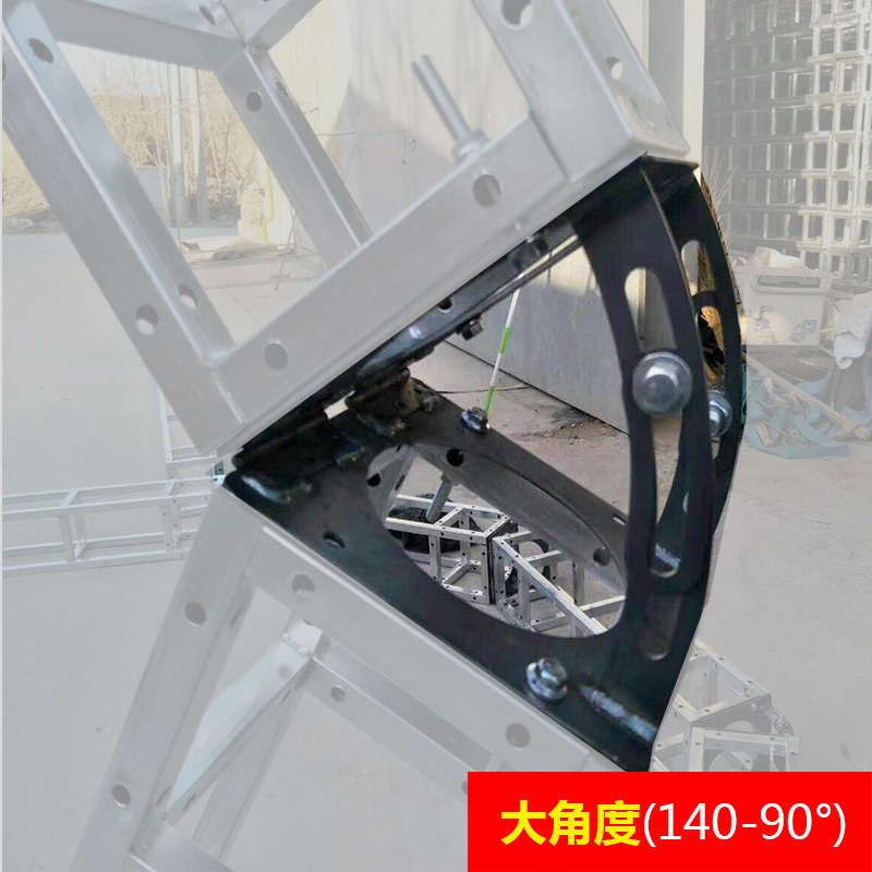 快装镀锌婚庆桁架舞台桁架广告背景架钢铁行架航架方管带方头桁架